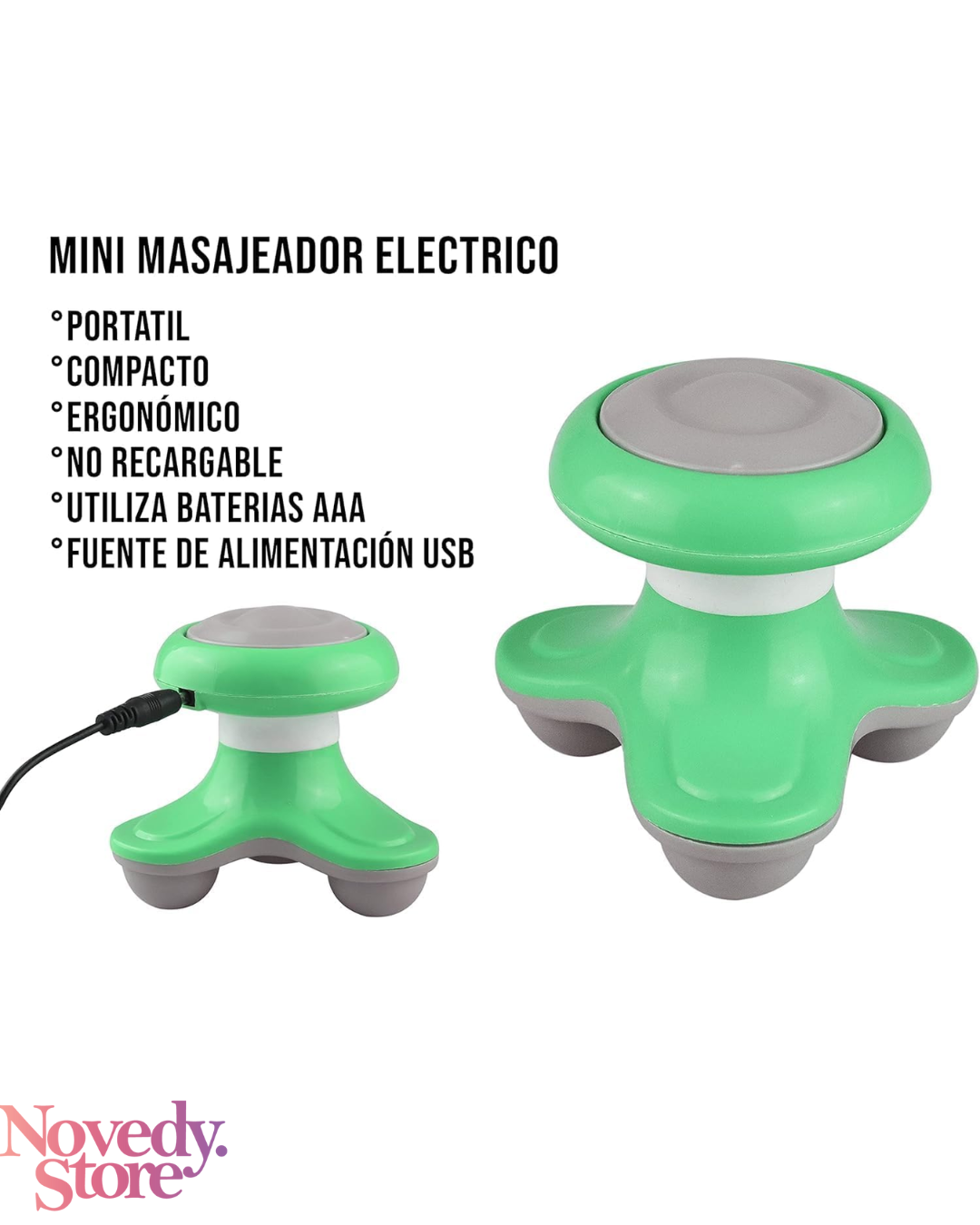 Mini Masajeador Antiestres Portatil