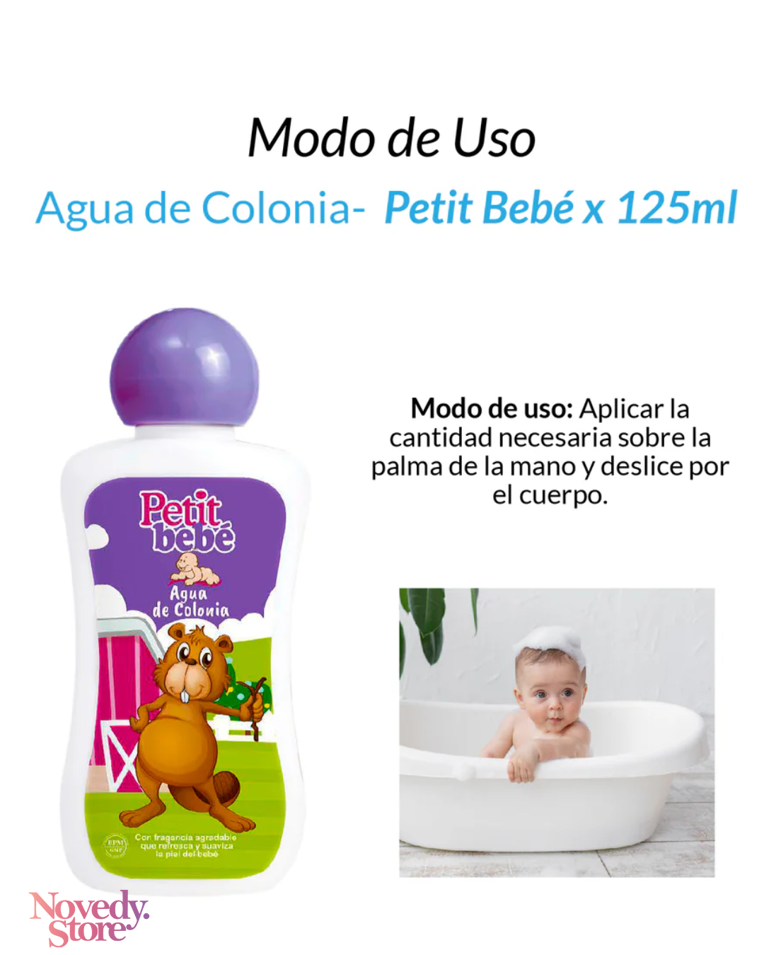 Agua de Colonia Petit Bebé x 125ml
