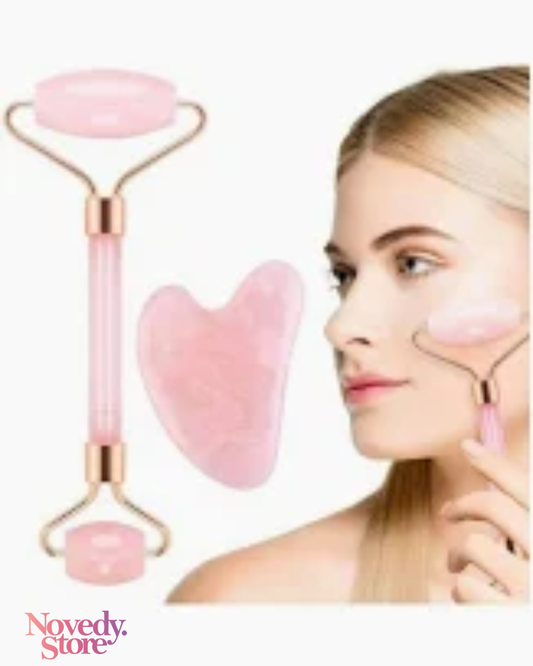 Rodillo Facial Y Gua Sha