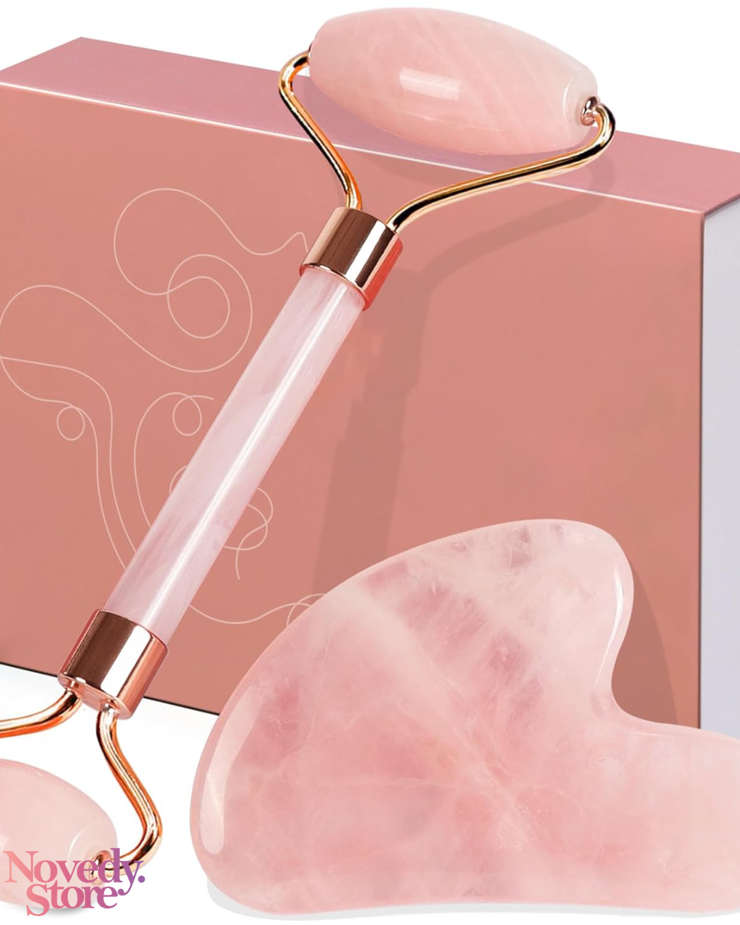 Rodillo Facial Y Gua Sha